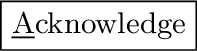 \fbox{\small \underline{Q}uit}